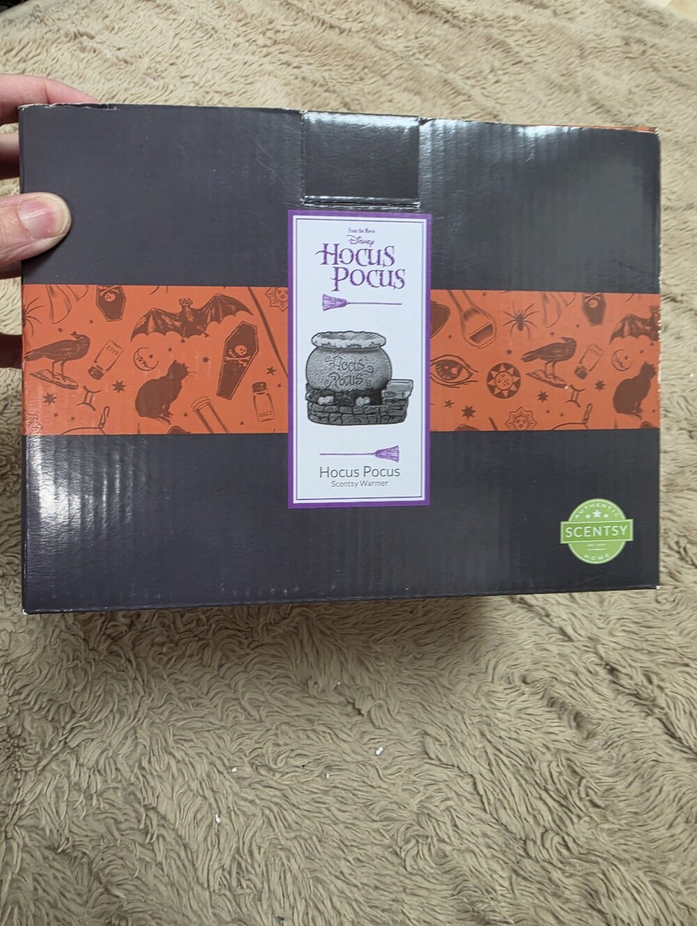 Disney Scentsy Hocus Pocus Sanderson Warmer, New Opwn Box